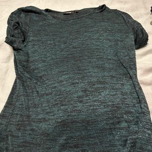 APT 9 dark green and black. dressy top